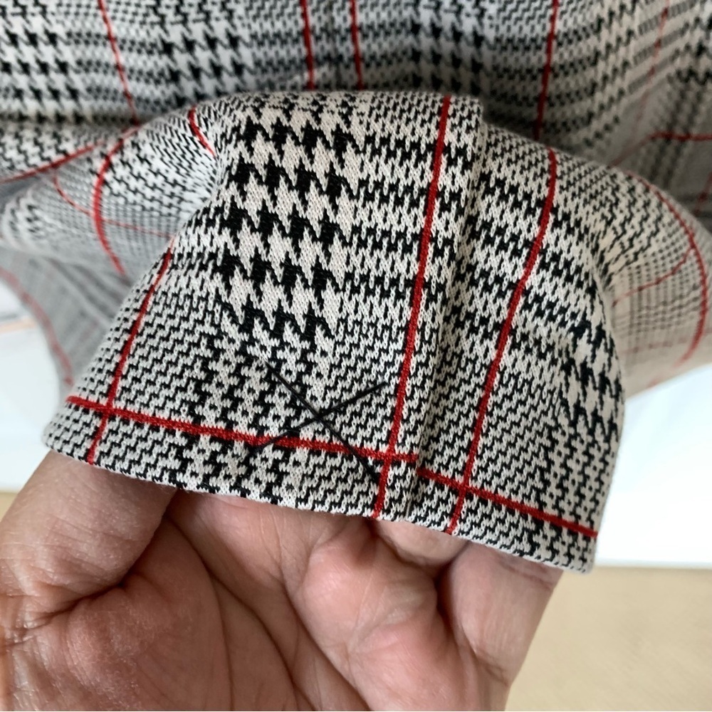 Calvin Klein 2X Plaid Single Button Blazer Preppy Career Old Money Houndstooth - Picture 6 of 16